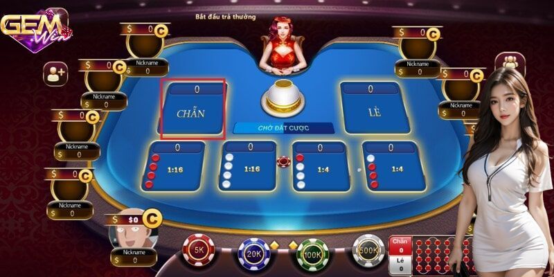 Bảng tổng hợp trả thưởng trò chơi xóc đĩa